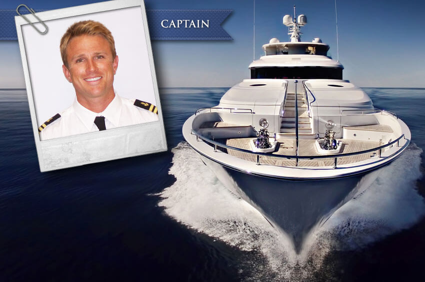 captain of mega yacht