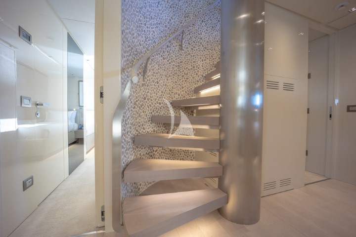 yacht phoenix staircase