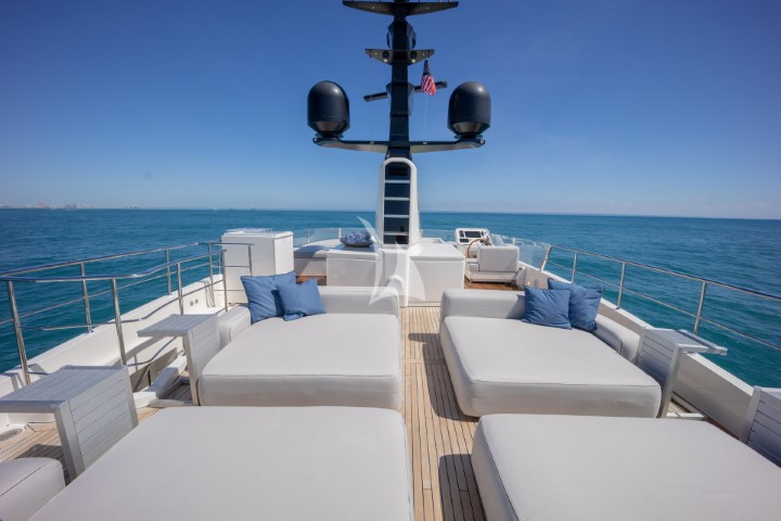 yacht phoenix upper deck back view