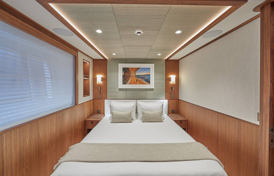 Yacht Solemates Forward Guest Double Bedroom
