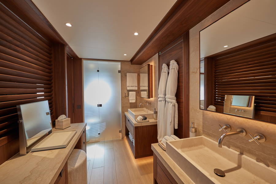 Yacht Solemates Master Bathroom