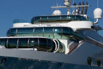 yacht closeup
