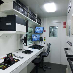 Engineer office and control room