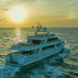 first officer yacht salary